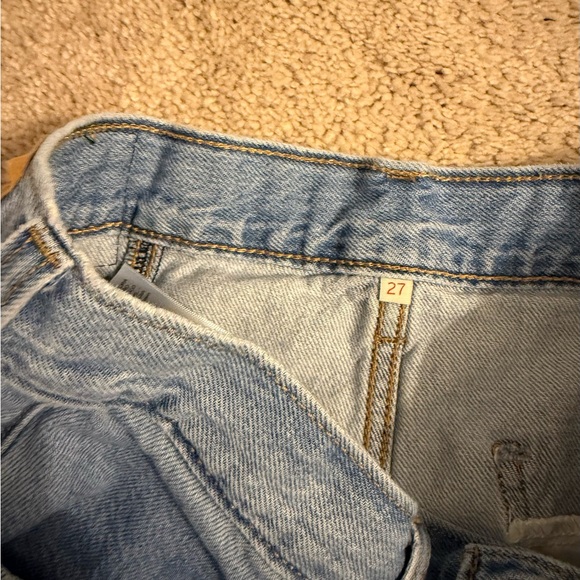 Levi's Classic Blue A-Line Denim Skirt - Picture 3 of 4